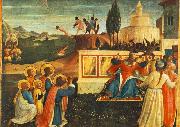 ANGELICO  Fra Saint Cosmas and Saint Damian Salvaged painting